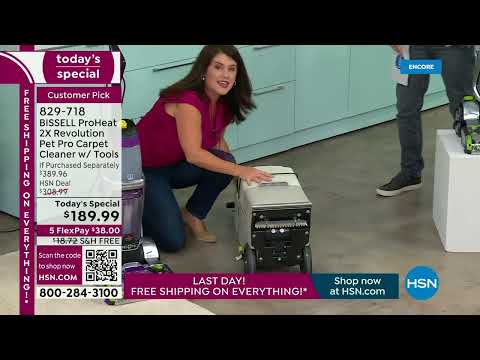 HSN | Bissell Cleaning 08.13.2023 - 04 AM