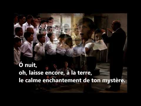 LA NUIT  de Rameau (Les Choristes) WITH CORRECT LYRICS