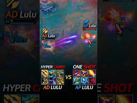 ONE SHOT Lulu 💥 vs HYPER CARRY Lulu ⚔️
