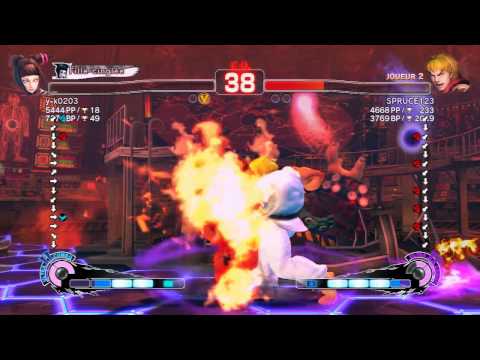 SSF4-AE: y-k0203 [Juri] vs SPRUCE123 [Ken]