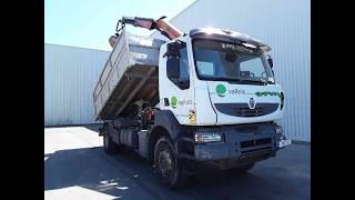 شاحنة قلابة Renault Kerax 370 palfinger pk 10000 | صورة 4 - Autoline