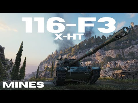 World of Tanks Replays - 116-F3 - 10.1k damage in tier 10 - 7 kills