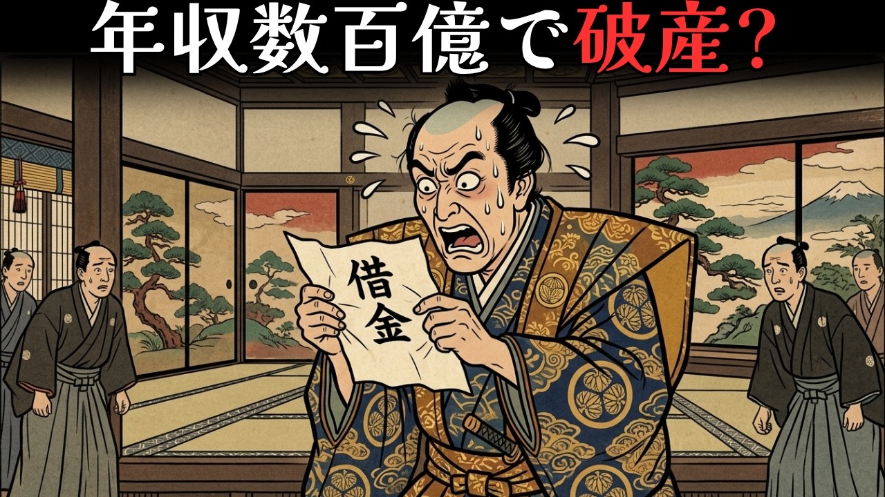 なぜ江戸の大名は「借金まみれ」だったのか？百万石の誇りと屈辱【江戸ログ】