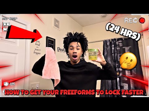 HOW TO GET YOUR FREEFORMS TO LOCK WITH A TOWEL(IN 24 HRS) 🫢🔥