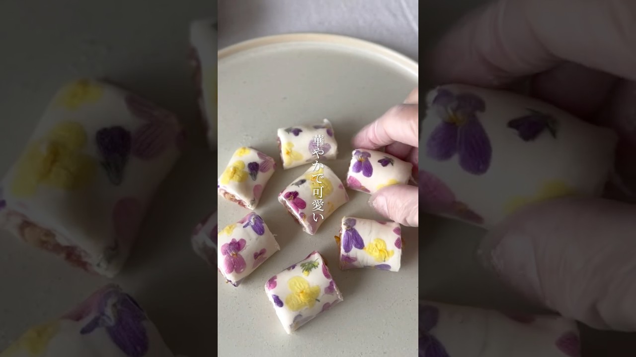 【生ハムとクリームチーズのフラワーロール】レシピはコメント欄👉