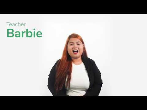 Barbieのプロフィール動画