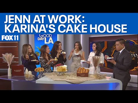 Jenn at Work: Karina's Cake House  | FOX 11 LA