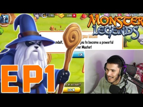I STARTED A NEW ACCOUNT IN MONSTER LEGENDS - EPISODE 1 - MONSTER LEGENDS SERIES