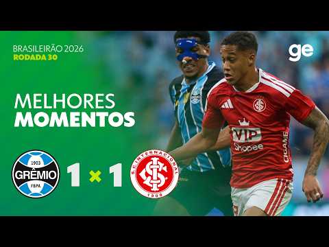 Gols e melhores lances de Grêmio x Internacional