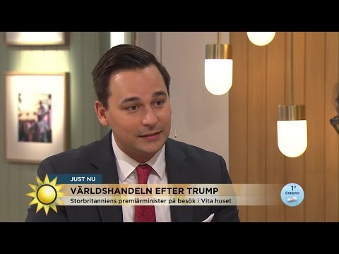 Världshandeln efter Trump - Nyhetsmorgon (TV4)