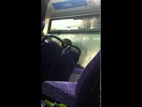 Mum and Son Arguing on the Bus