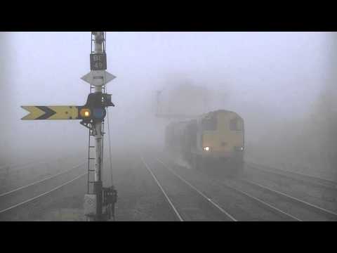 20304 & 20312 on 3S13 & 3S14 RHTT's at Barnetby - 2nd December 2013