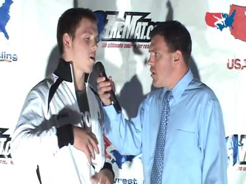 Junior Greco-Roman 171 pound champion Devin Peterson of Wisconsin