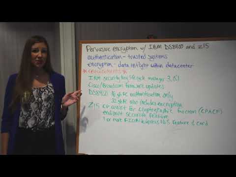 VLOG: Pervasive Encryption with IBM DS8900 and Mainframe z15