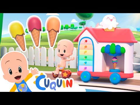 Cuquin's delicious ice cream | Cleo & Cuquin episodes and nursery rhymes