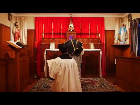 SSPXNZLIVE Livestream - 27 March 2020 Private Requiem Low Mass