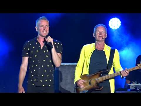 STiNG en ViGO con (su hijo) JOE SUMNER : KING OF PAIN - EVERY BREATH YOU TAKE