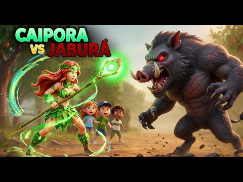CAIPORA vs JABURÁ 🐗🌿 | A Guardiã da Floresta | Pituchinhos