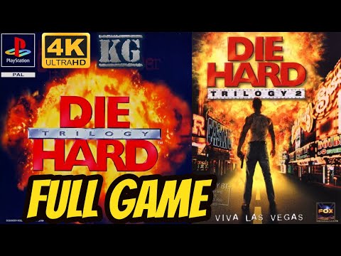 Die Hard Trilogy COLLECTION | PS1 | 4K60ᶠᵖˢ UHD🔴 | Longplay Walkthrough Playthrough Full Movie Game