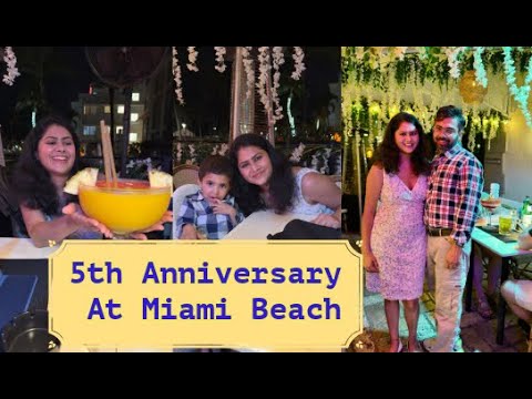 We celebrated our 5th Anniversary in Miami's Art Deco District area! #miamibeach #artdecodistrict