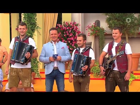 "Die fetzig'n Tiroler" und ALEX REICHINGER bei "Immer wieder Sonntags" (2018)