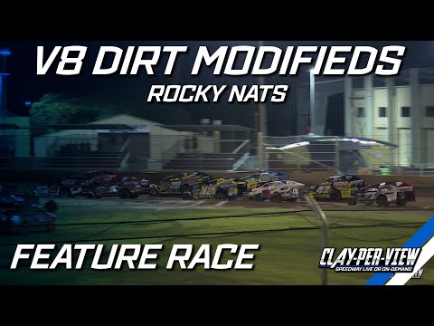 V8 Dirt Modifieds | Rocky Nats - Rockhampton - 4th Apr 2025 | Clay-Per-View