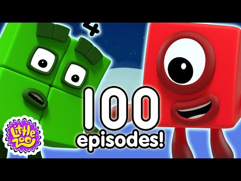 Numberblock Mania: 🎉 The Ultimate Counting Marathon Extravaganza - 100 Episodes Special! 🚀🌟