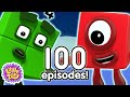 Numberblock Mania: 🎉 The Ultimate Counting Marathon Extravaganza - 100 Episodes Special! 🚀🌟