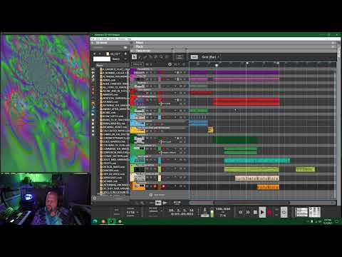 Music production with Reason 12...contination of trippy track
