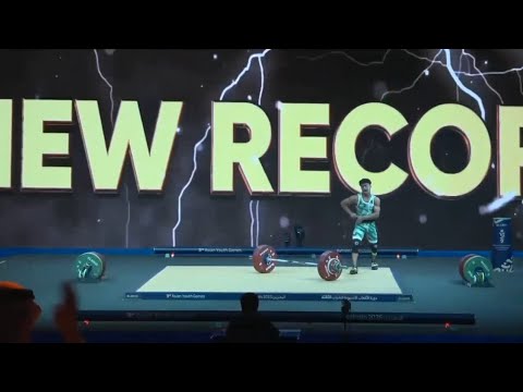 56kg group A Asian youth games Weightlifting Championship Bahrain 2025/ Highlights/ #sports#olympics