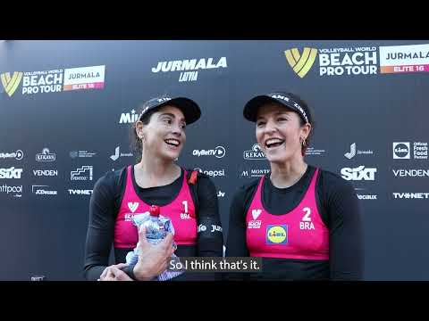 Beach Pro Tour Jurmala 2022 | BRA Carol/Barbara