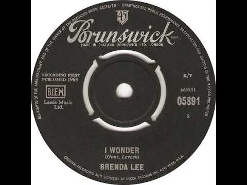 UK New Entry 1963 (149) Brenda Lee - I Wonder
