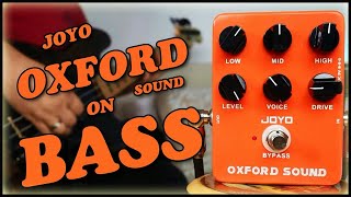 Video thumbnail for Joyo  Oxford Sound JF-22 (Bass Demo) by Jo Bass