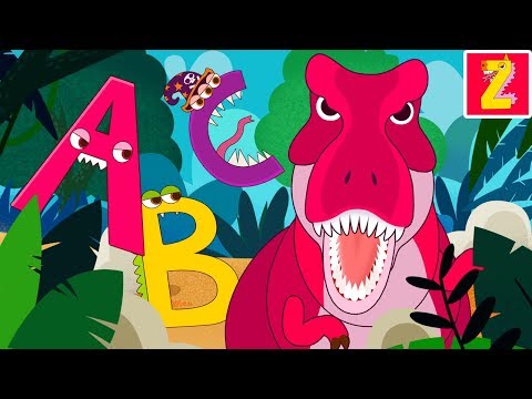 Make a Monster ABC with Dinosaur l Dino Eggs Song & phonics song l ZooZooSong for kids