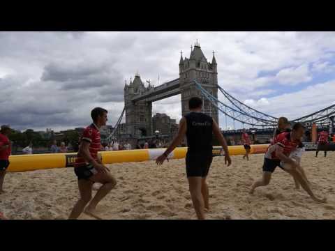 London beach Rugby