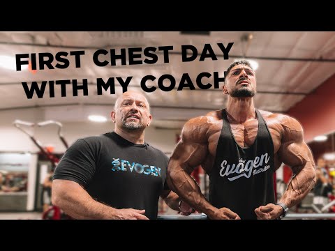First Chest Day On Prep With My Coach Hany Rambod