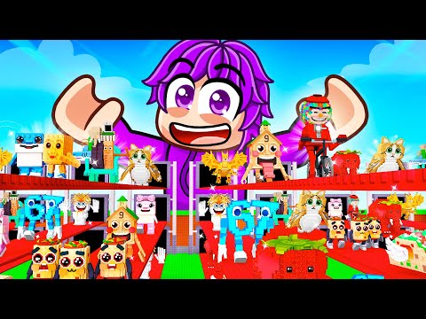 I used MAX LUCK on INFINITE ROWS in Steal a Brainrot…