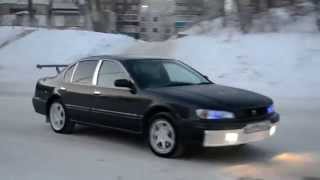 preview picture of video 'Nissan Cefiro a32 Russian winter mode'