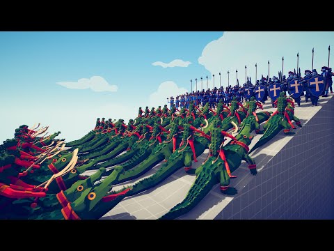 50 BEASTMASTER vs 100x MELEE Units | TOTALLY ACCURATE BATTLE SIMULATOR
