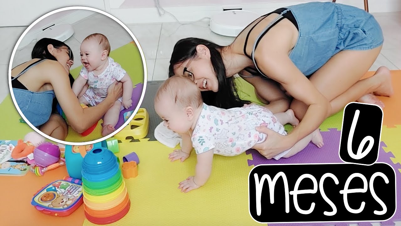 ATIVIDADES PARA BEBÊS DE 6 MESES | by Carla Soares