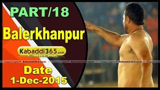(13) Balerkhanpur (Kapurthala) Kabaddi Tournament 1 Dec 2015