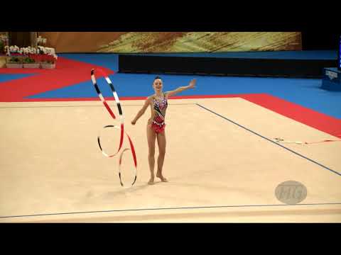 ZALESAKOVA Sabina (CZE) - 2018 Rhythmic Worlds, Sofia (BUL) - Qualifications Ribbon