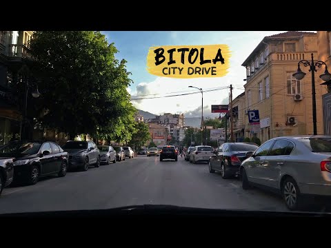 BITOLA, Macedonia *CITY DRIVE TOUR* (2025) 【POV】🚗 Возење низ улиците на Битола, Македонија 🇲🇰