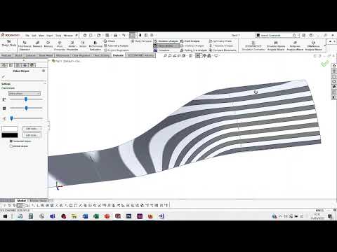 3D surface modelling and blending | smoothing using Solidworks CAD
