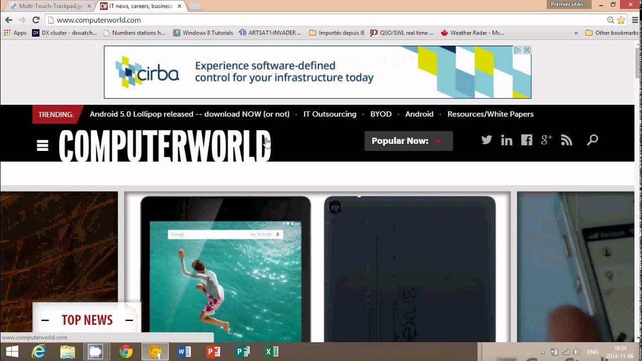 Windows 8.1 Using trackpad gestures pinch swipe and more