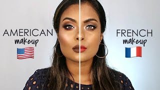 French Makeup Vs  American Makeup
