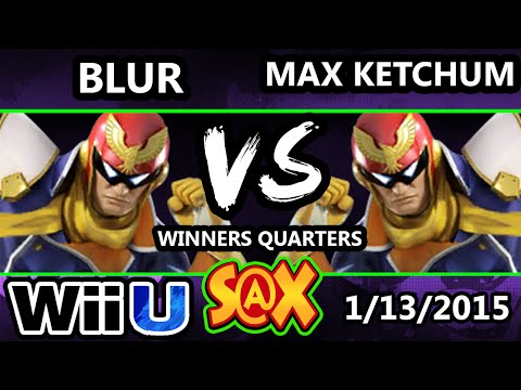 S@X - Blur (Captain Falcon) Vs. juice.Max Ketchum (Captain Falcon) SSB4 Winners Quarters - Smash 4