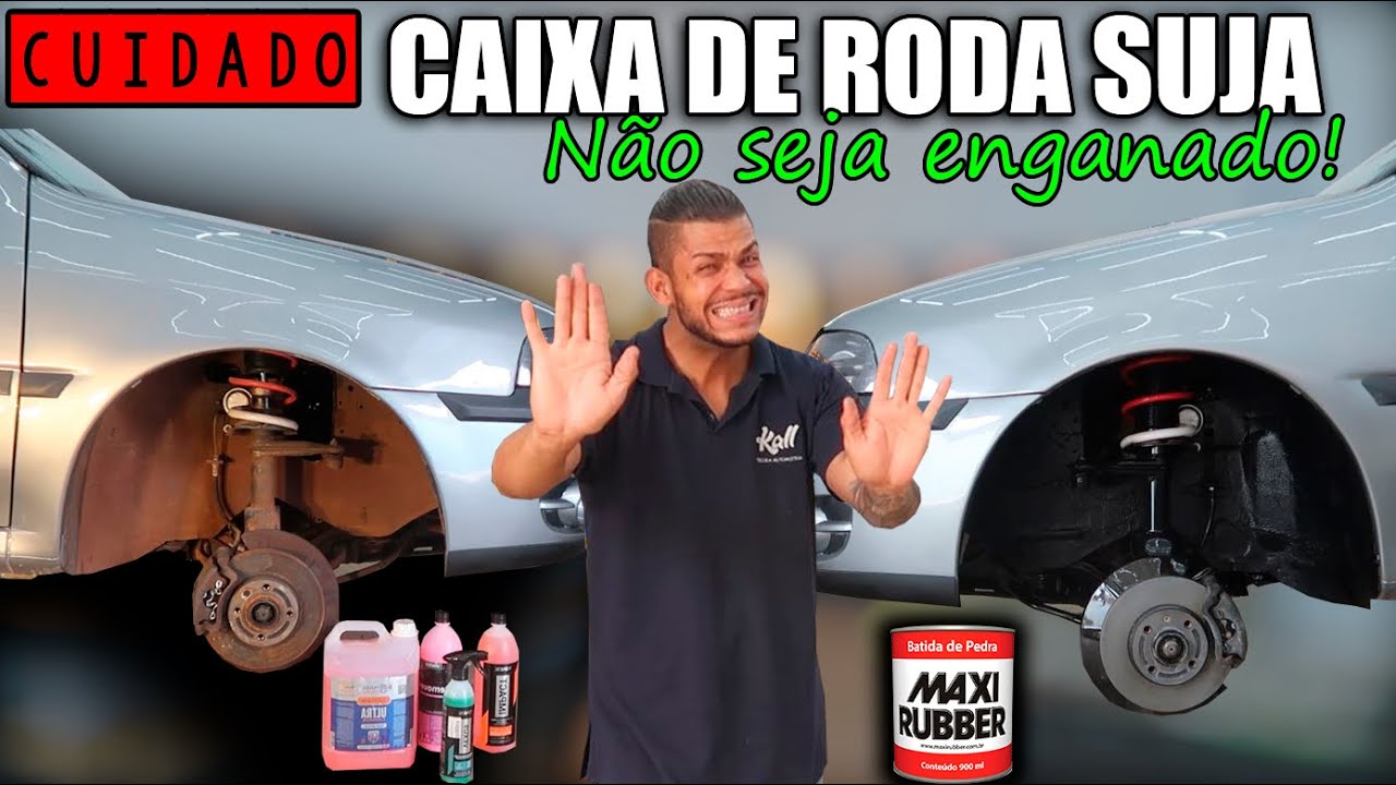 CAIXA DE RODA SUJA - LIMPEZA OU BATE PEDRA? NÃO SEJA ENGANADO