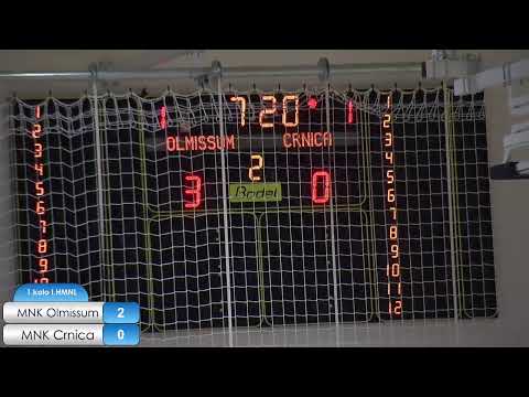 1.kolo I.HMNL - MNK Olmissum vs. MNK Crnica