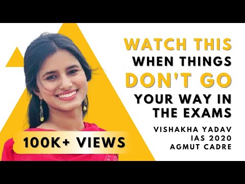IAS Vishakha Yadav's Special Message to YOU When Things Don't Go Your Way #UPSCMotivation